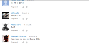 Asha 501 user's comment