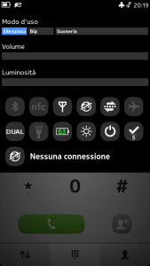 Status bar in MeeGo Harmattan